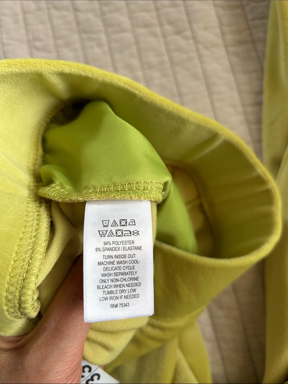 NWT Nicole miller chartreuse green Y2K velour wide leg tracksuit hoodie set L - Picture 12 of 14